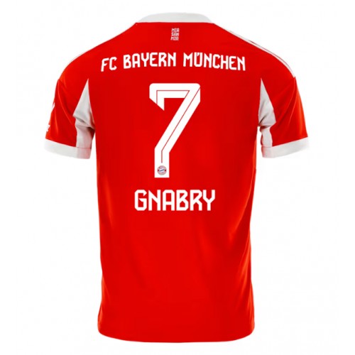 Stroje piłkarskie Bayern Munich Serge Gnabry #7 Koszulka Podstawowej 2025-26 Krótki Rękaw